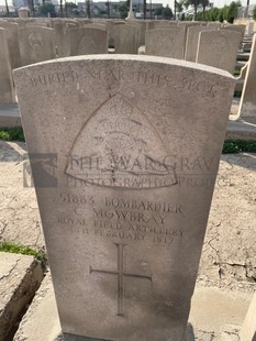 BAGHDAD (NORTH GATE) WAR CEMETERY - MOWBRAY, C